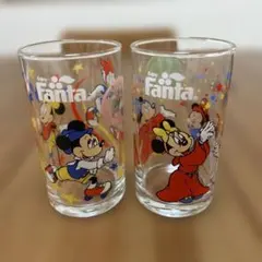 ミッキーマウス ミニーマウス グラス 昭和 レトロ グラス