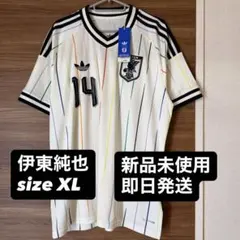 サッカー日本代表 2026 アウェイユニフォーム 中村敬斗 XLサイズ 希少