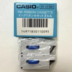 CASIO インクリボンカセット　IR-12 BK 　2ヶ入のサムネイル