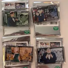 名探偵コナン展　ランダムアクリルブロック 服部平次 江戸川コナン 阿笠博士 園子