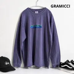 GRAMICCI グラミチ ロンT XL パープル 長袖ロゴTシャツ メンズのサムネイル