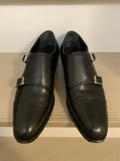 【美品】BEAMS F（ビームスエフ）／ダブルモンクストラップ UK6 1/2のサムネイル
