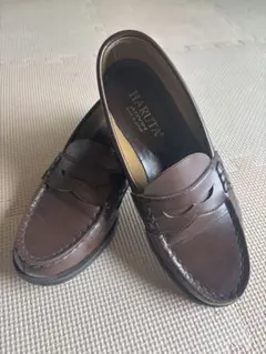 HARUTA ブラウン ローファー