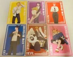 チェンソーマン イラストカード アニメイト限定 6種 コンプリートセット