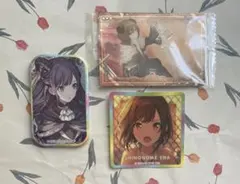 プロセカ　東雲絵名　スクエア缶バッジ ステッカー ぼくきみ MEIKO ロウワー