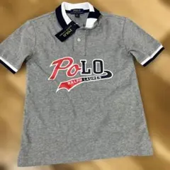 新品タグ付き　POLO RALPH LAUREN グレー ポロシャツ S