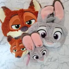 新品　ディズニー　ファンキャップ　ショルダーバッグ　ズートピア　ニック　ジュディ