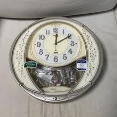 SEIKO EMBLEM HS441S 電波からくり時計 壁掛け時計 - メルカリ