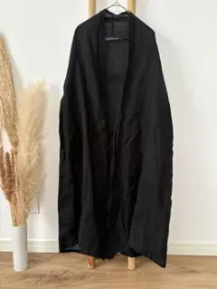 アッパーハイツTHE COATリネン100%チェスターコート美品色違いもあり