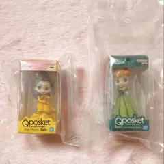 ディズニープリンセス Q posket ミニチュアコレクション2 3 ベル アナ