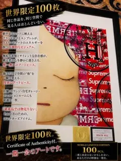 ラスト1！ 世界限定100点　正規品DEATH NYC ポップアート　エルメスのサムネイル