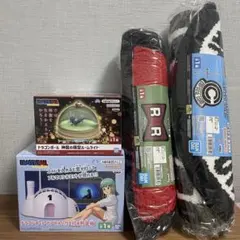 ドラゴンボール　ラグマット　ライト　貯金箱　4点セット