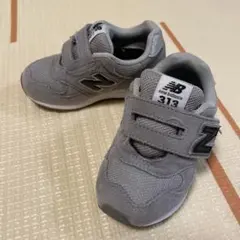 new balance 313 グレー キッズスニーカー