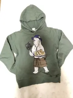 go slow caravan クマイラスト パーカー サイズ3