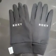 ROXY ブラック インナーグローブ Lサイズ