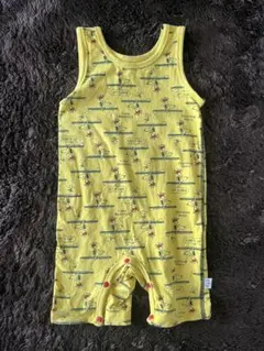 ブーフーウー　ロンパース　ノースリーブ　90