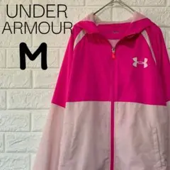 【最終価格】　UNDER ARMOUR ナイロンジャケット M ピンク