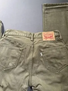 Levi's 505 ストレートデニム W30 L32 オリーブ