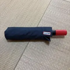 HUNTER ハンター ワンプッシュ　開閉　折りたたみ傘 ブラックのサムネイル