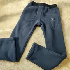 easyfreak 裏起毛フリースパンツ ネイビー　120cm