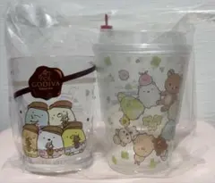 【すみっコぐらし】《2点》GODIVAコラボカップ ＆リラすみフェス限定カップ
