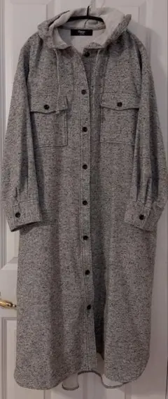 美品☆ Gready Brilliant購入　ロングジャケット　シャツジャケットのサムネイル