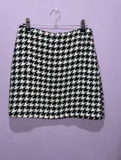 ミニスカート 千鳥柄 GRL