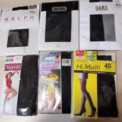 ストッキング6足セットHiMulti DAKS Ralph BI ENAグンゼ他