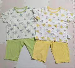 UNIQLO ミッフィー こぐまちゃん パジャマ 2セット 100cm