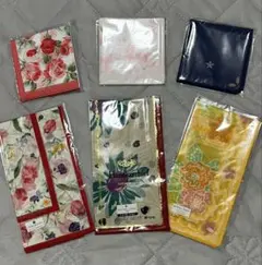 新品未使用ハンカチーフ　6枚セット