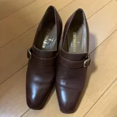 トラサルディ　ヒール　ブラウン
