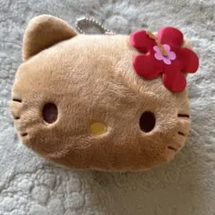 ハローキティ　日焼け　ハワイ　ポーチ