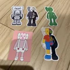 KAWS ステッカー 5枚セット