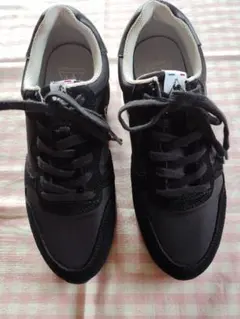 le coq sportif スニーカー 24㎝ ブラック １回使用のみ