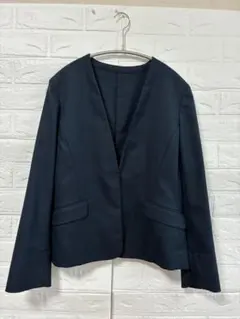 グリーンレーベルリラクシング　 ノーカラージャケット　L