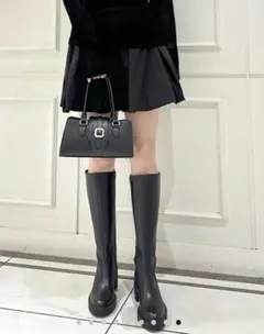 鈴木あみさんプロデュース　プラットフォームロングブーツ Lサイズ 鈴木あみさんプロデュース プラットフォームロングブーツ Lサイズ