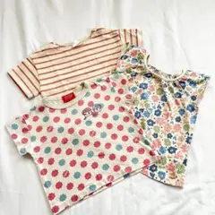 バースデイ　ユニクロ　【90・95】　保育園着　まとめ売り　半袖Tシャツ　女の子