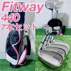 豪華　美品　レディースゴルフクラブ 本格フルセット　fit way 可愛く優しい 優勝セール FILA GOLF レディース ゴルフ クラブ セットホワイト
