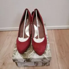 【新品】セブントゥエルブサーティー パンプス ヒール スウェード　22cm