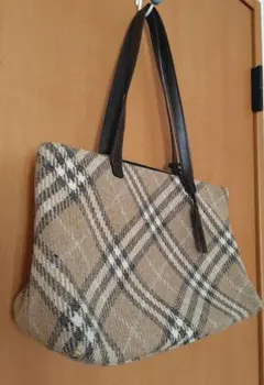 【訳アリ】★BURBERRY★ノバチェック/トートバッグ★
