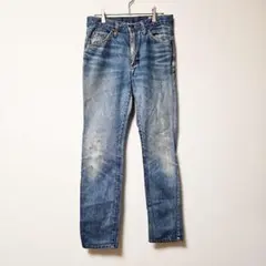 【wrangler】ラングラー ストレートデニムパンツ ジーンズ ブルー W31