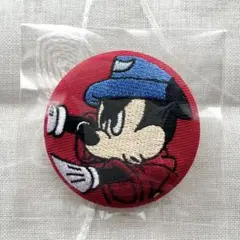 ディズニー ファンタジア 刺繍缶バッジ ミッキー