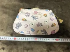 LADUREE ポーチ がま口 ベア マカロン柄のサムネイル