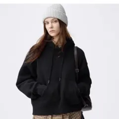 GUヘビーウェイトスウェットショートパーカ