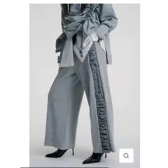 完売品⭐︎クリエイトクレイル　サイドライン　スウェット　ワイドパンツ