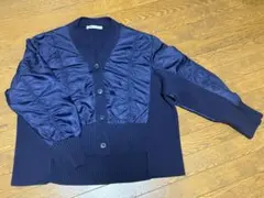 [値下げ中]ZARA ネイビー カーディガン レディース