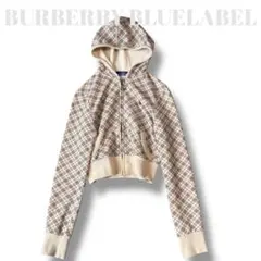 BURBERRY バーバリーブルーレーベル ノバチェック ジップパーカー フードのサムネイル