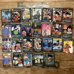 ドラゴンボールビジュアルアドベンチャーカードダスノーマル＋キラまとめ当時物26枚
