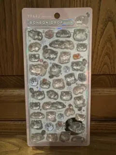 ボンボンドロップシール マヌルネコ キャラクターグッズ