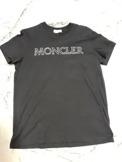 MONCLER 半袖Tシャツ ロゴプリント ブラックのサムネイル
